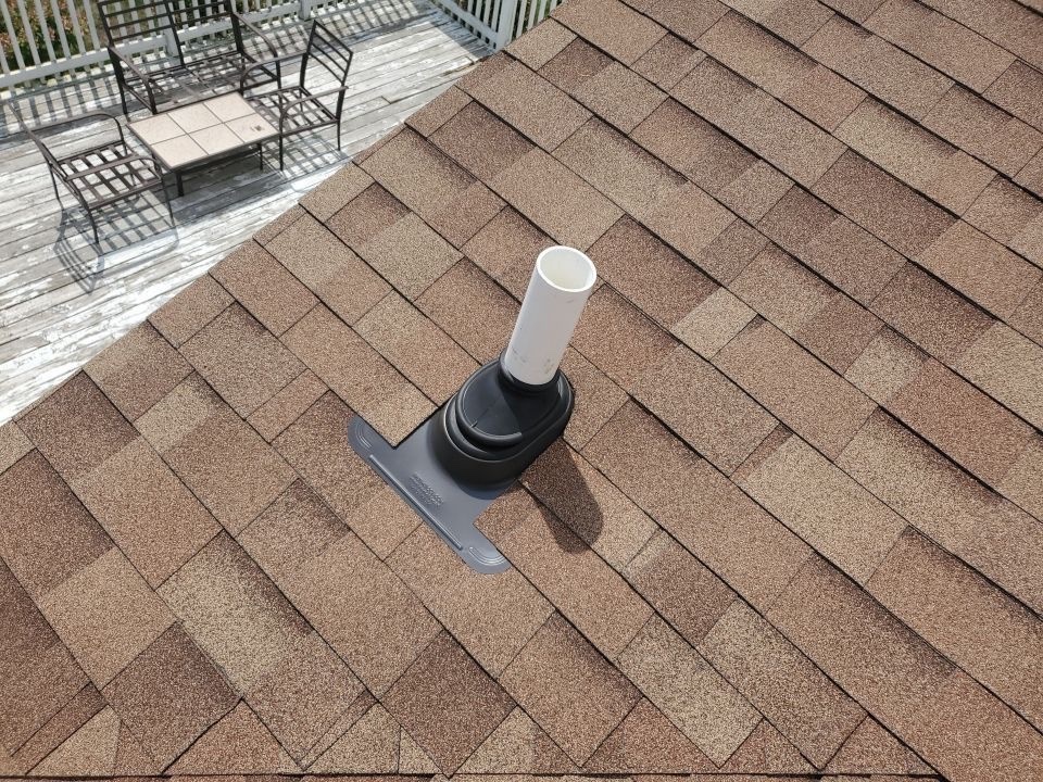 Top view roof
